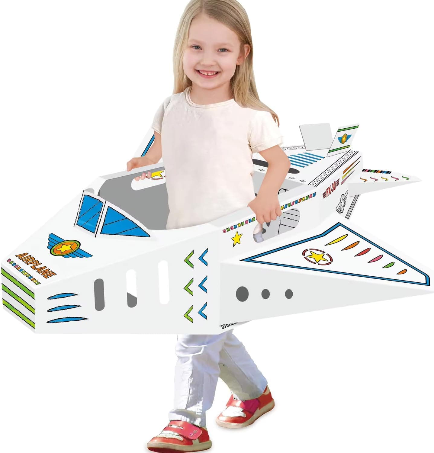 The Olympe Cardboard Airplane